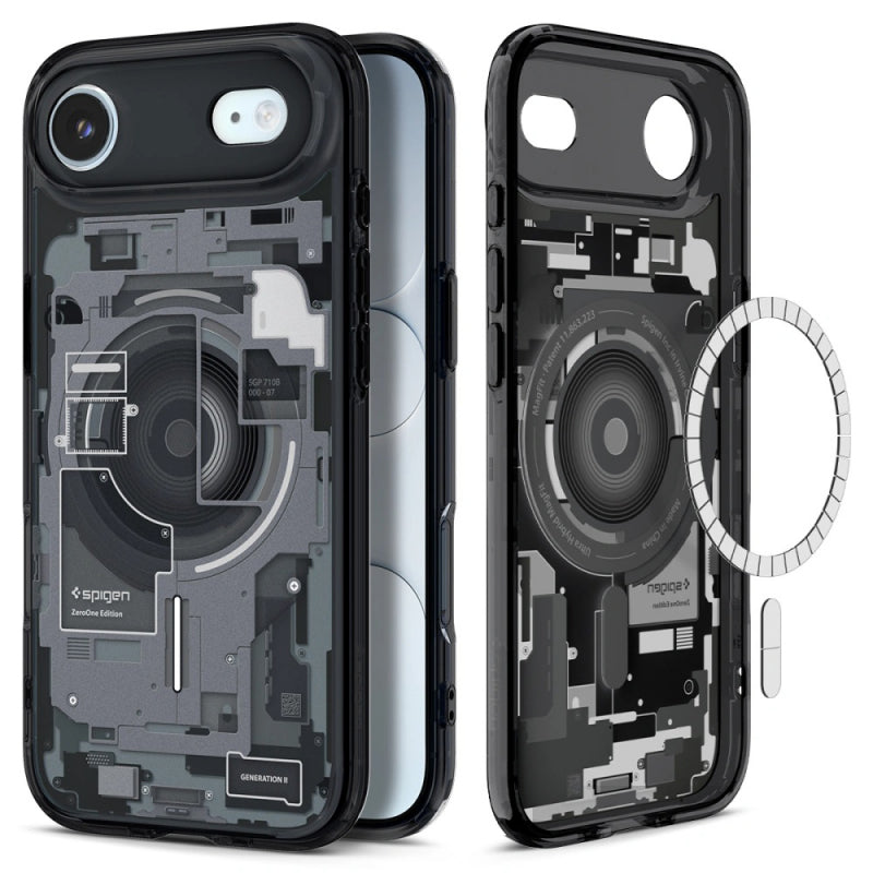 Husa MagSafe pentru Apple iPhone 17 Air, Spigen, Ultra Hybrid Zero On