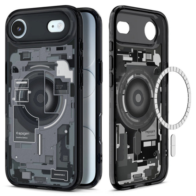 Husa MagSafe pentru Apple iPhone 17 Air, Spigen, Ultra Hybrid Zero On