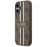 Husa MagSafe pentru Apple iPhone 17, Guess, 4G Printed Stripes