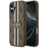 Husa MagSafe pentru Apple iPhone 17, Guess, 4G Printed Stripes