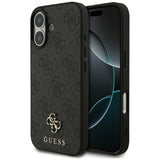 Husa MagSafe pentru Apple iPhone 17, Guess, 4G Small and Classic Logo