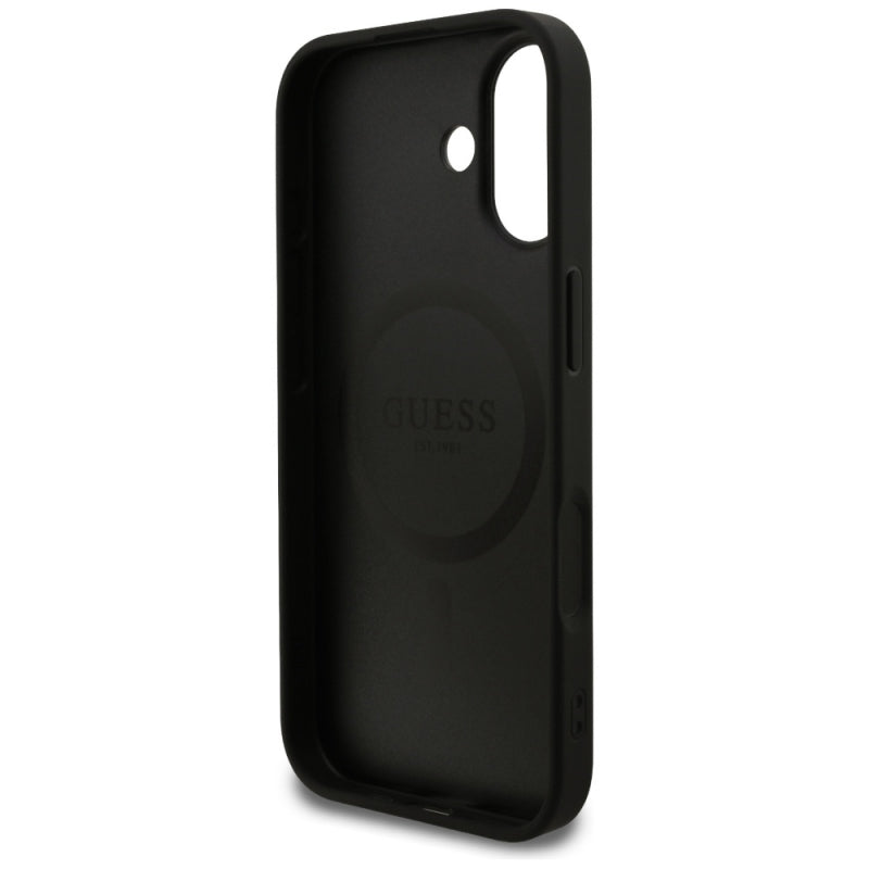 Husa MagSafe pentru Apple iPhone 17, Guess, 4G Small and Classic Logo