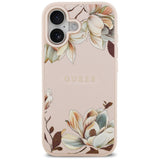 Husa MagSafe pentru Apple iPhone 17, Guess, Grained Flowers