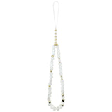 Husa MagSafe pentru Apple iPhone 17, Guess, IML Flowers with Pearl Strap