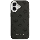 Husa MagSafe pentru Apple iPhone 17, Guess, Peony Hot Stamp Script