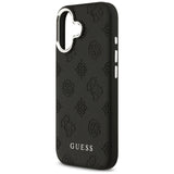 Husa MagSafe pentru Apple iPhone 17, Guess, Peony Hot Stamp Script