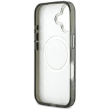 Husa MagSafe pentru Apple iPhone 17, Karl Lagerfeld, Glitter Karl &amp; Choupette Head