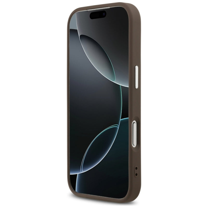 Husa MagSafe pentru Apple iPhone 17 Pro, Guess, 4G Triangle L