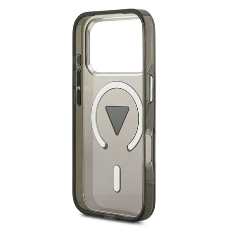 Husa MagSafe pentru Apple iPhone 17 Pro, Guess, IML Gradient Triangle Logo