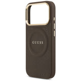 Husa MagSafe pentru Apple iPhone 17 Pro, Guess, Peony Hot Stamp