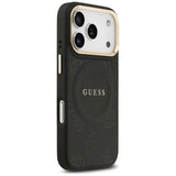Husa MagSafe pentru Apple iPhone 17 Pro, Guess, Peony Hot Stamp