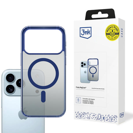 Husa MagSafe pentru Apple iPhone 17 Pro Max, 3MK, Frosty MagCas