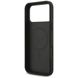 Husa MagSafe pentru Apple iPhone 17 Pro Max, Guess, 4G Circle Classic Logo