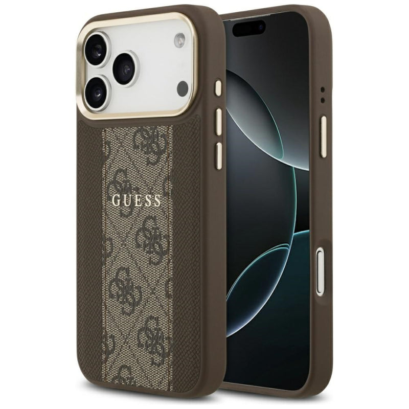 Husa MagSafe pentru Apple iPhone 17 Pro Max, Guess, 4G Stripe