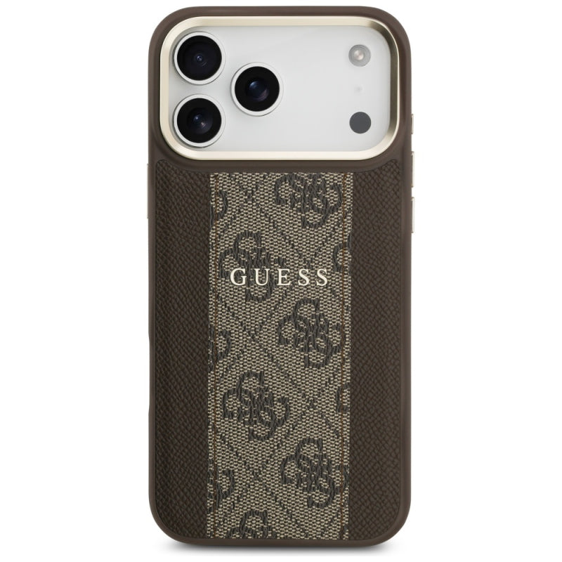 Husa MagSafe pentru Apple iPhone 17 Pro Max, Guess, 4G Stripe