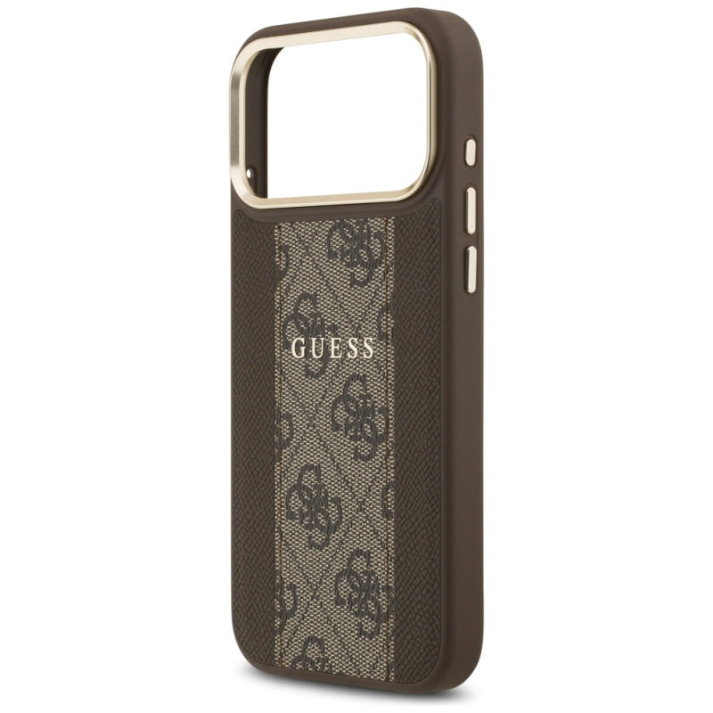 Husa MagSafe pentru Apple iPhone 17 Pro Max, Guess, 4G Stripe