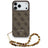 Husa MagSafe pentru Apple iPhone 17 Pro Max, Guess, 4G Triangle Logo Cord Strap