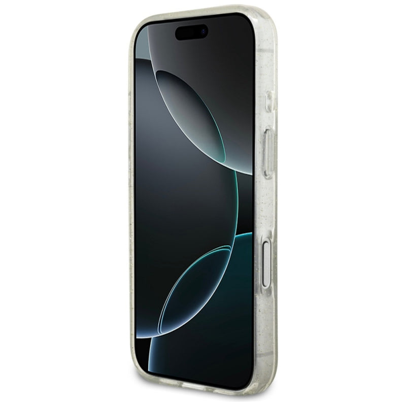 Husa MagSafe pentru Apple iPhone 17 Pro Max, Guess, IML Glitter with Pearl S