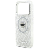 Husa MagSafe pentru Apple iPhone 17 Pro Max, Karl Lagerfeld, IML Karl`s Head