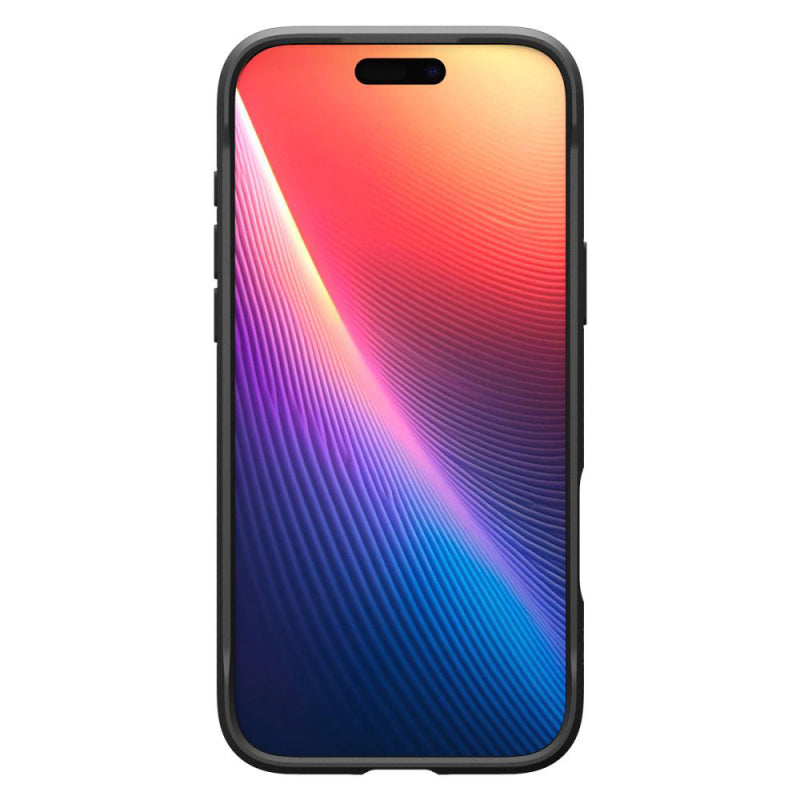 Husa MagSafe pentru Apple iPhone 17 Pro Max, Spigen, Rugged Armor, Neagra Mat