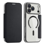 Husa MagSafe pentru Apple iPhone 17 Pro Max, Techsuit, SmartMag Book