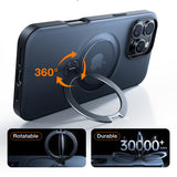 Husa MagSafe pentru Apple iPhone 17 Pro, Torras, Ostand Spin