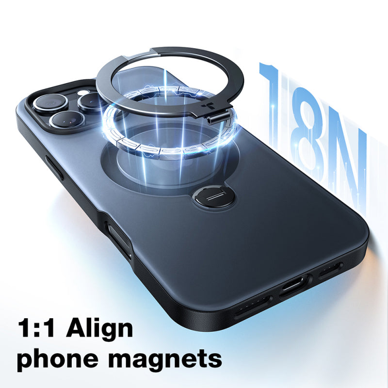 Husa MagSafe pentru Apple iPhone 17 Pro, Torras, Ostand Spin