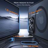 Husa MagSafe pentru Apple iPhone 17 Pro, Torras, Pstand