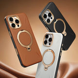 Husa MagSafe pentru Apple iPhone 17 Pro, Torras, QPRO Leathe