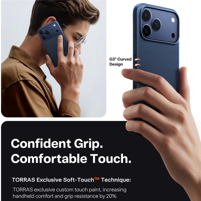 Husa MagSafe pentru Apple iPhone 17 Pro, Torras, SlimFi