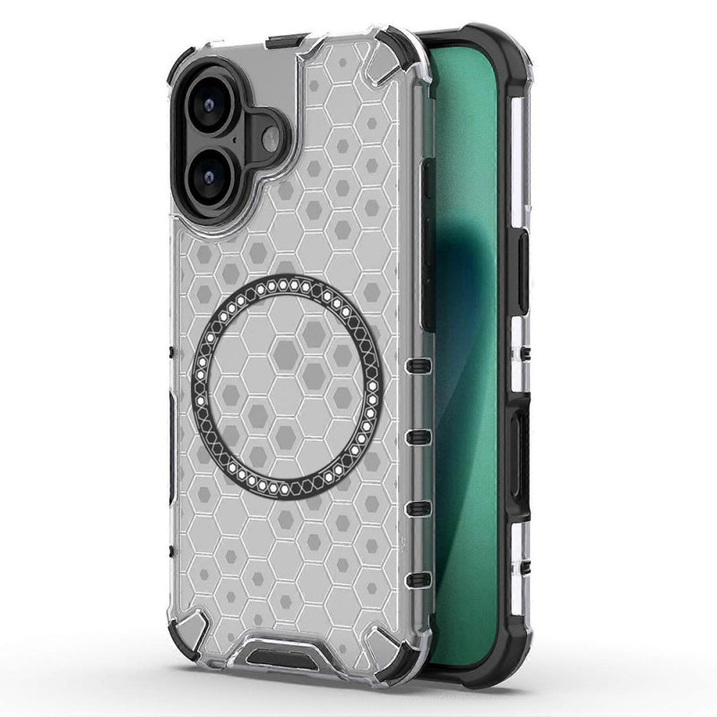 Husa MagSafe pentru Apple iPhone 17, Techsuit, HoneyComb Shield