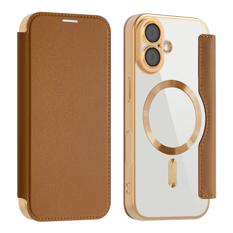 Husa MagSafe pentru Apple iPhone 17, Techsuit, SmartMag Book