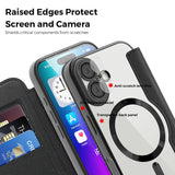 Husa MagSafe pentru Apple iPhone 17, Techsuit, SmartMag Book