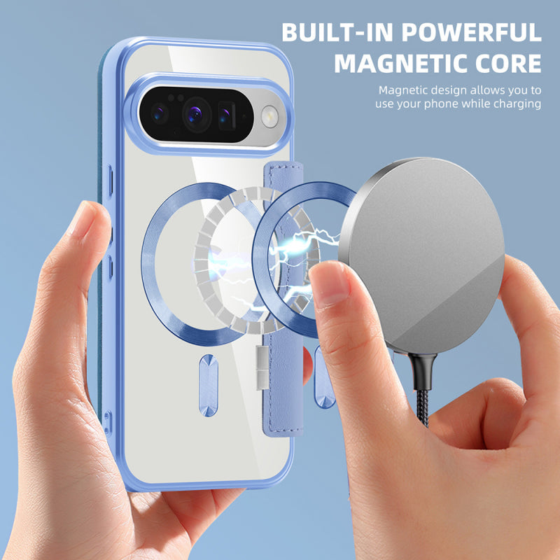 Husa MagSafe pentru Google Pixel 10 Pro / 10, Techsuit, SmartMag Book