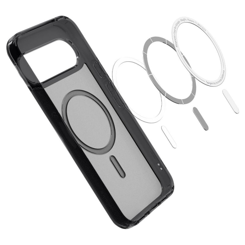 Husa MagSafe pentru Google Pixel 10 Pro / 10, Spigen, Ultra Hybrid - Neagra Satinata - NotebookGsm