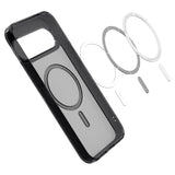 Husa MagSafe pentru Google Pixel 10 Pro / 10, Spigen, Ultra Hybrid - Neagra Satinata - NotebookGsm