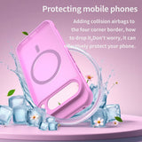 Husa MagSafe pentru Google Pixel 10 Pro, Techsuit, HaloFrost II - Roz - NotebookGsm