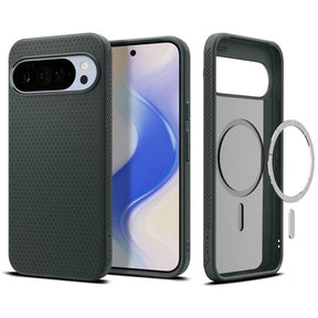 Husa MagSafe pentru Google Pixel 10 Pro XL, Spigen, Liquid Ai - Verde - NotebookGsm