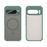 Husa MagSafe pentru Google Pixel 9 Pro, Techsuit, HaloFrost II, Verde