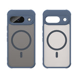 Husa MagSafe pentru Google Pixel 9, Techsuit, HaloFrost II, Bleumarin