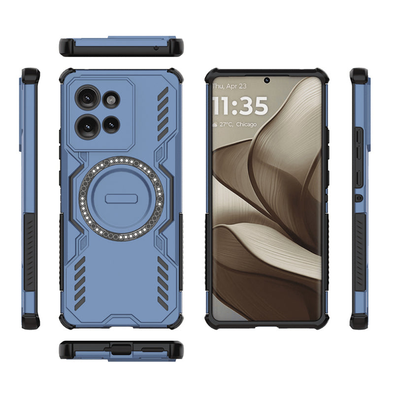 Husa MagSafe pentru Motorola Edge 50, Techsuit, ArmorMag