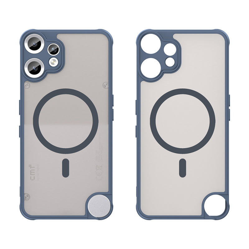 Husa MagSafe pentru Nothing CMF Phone 2 Pro, Techsuit, HaloFrost II, Bleumarin