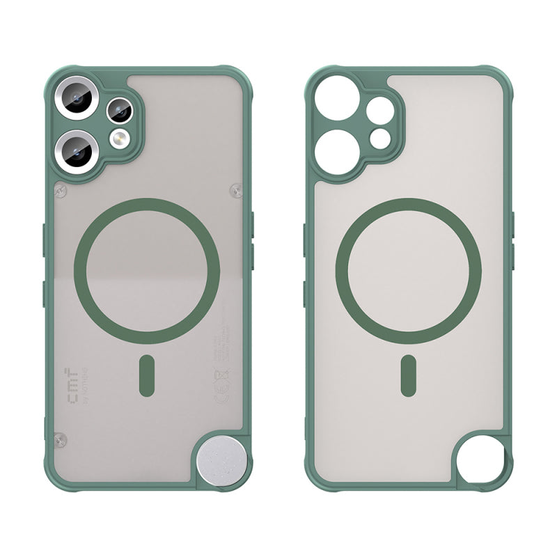 Husa MagSafe pentru Nothing CMF Phone 2 Pro, Techsuit, HaloFrost II, Verde