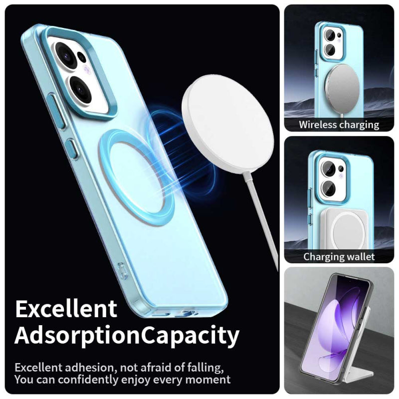 Husa MagSafe pentru Oppo Reno13 FS 5G / Reno13 F 4G / Reno13 F, Techsuit, CandyCase