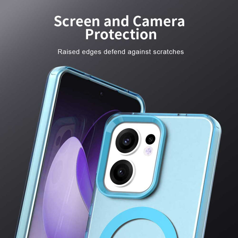 Husa MagSafe pentru Oppo Reno13 FS 5G / Reno13 F 4G / Reno13 F, Techsuit, CandyCase