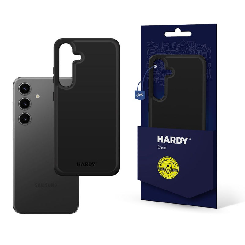 Husa MagSafe pentru Samsung Galaxy S24 S921, 3MK, Hardy Silky Leath