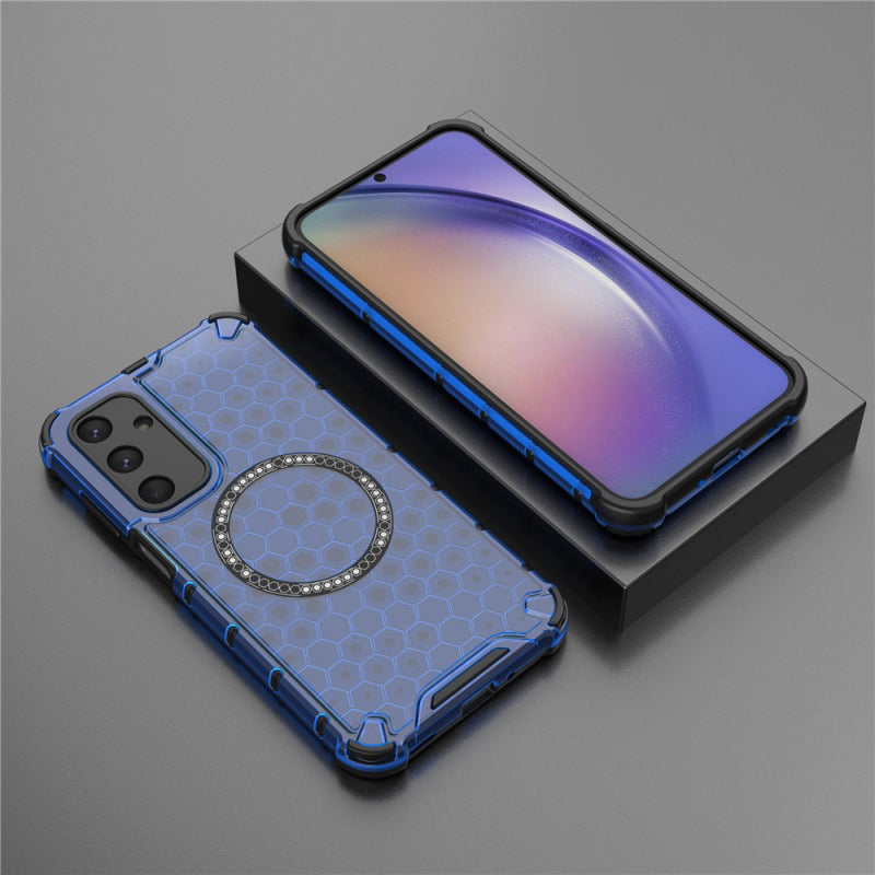 Husa MagSafe pentru Samsung Galaxy A16 5G A166 / A16 4G A165, Techsuit, HoneyComb Shield