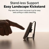 Husa MagSafe pentru Samsung Galaxy S23 Ultra S918, Ringke, Folio Grip Wallet, Neagra, Resigilat