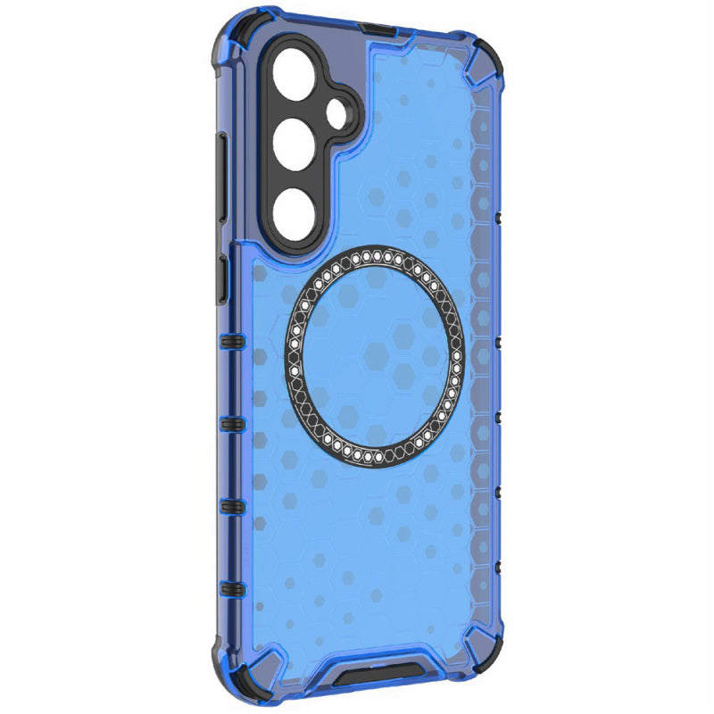 Husa MagSafe pentru Samsung Galaxy S24 S921, Techsuit, HoneyComb Shield