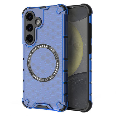 Husa MagSafe pentru Samsung Galaxy S24 S921, Techsuit, HoneyComb Shield